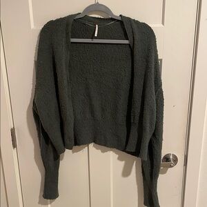Free People Deep Green Women's Cardigan